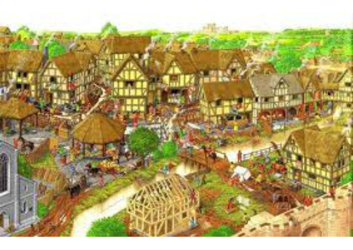 peasants houses in the middle ages